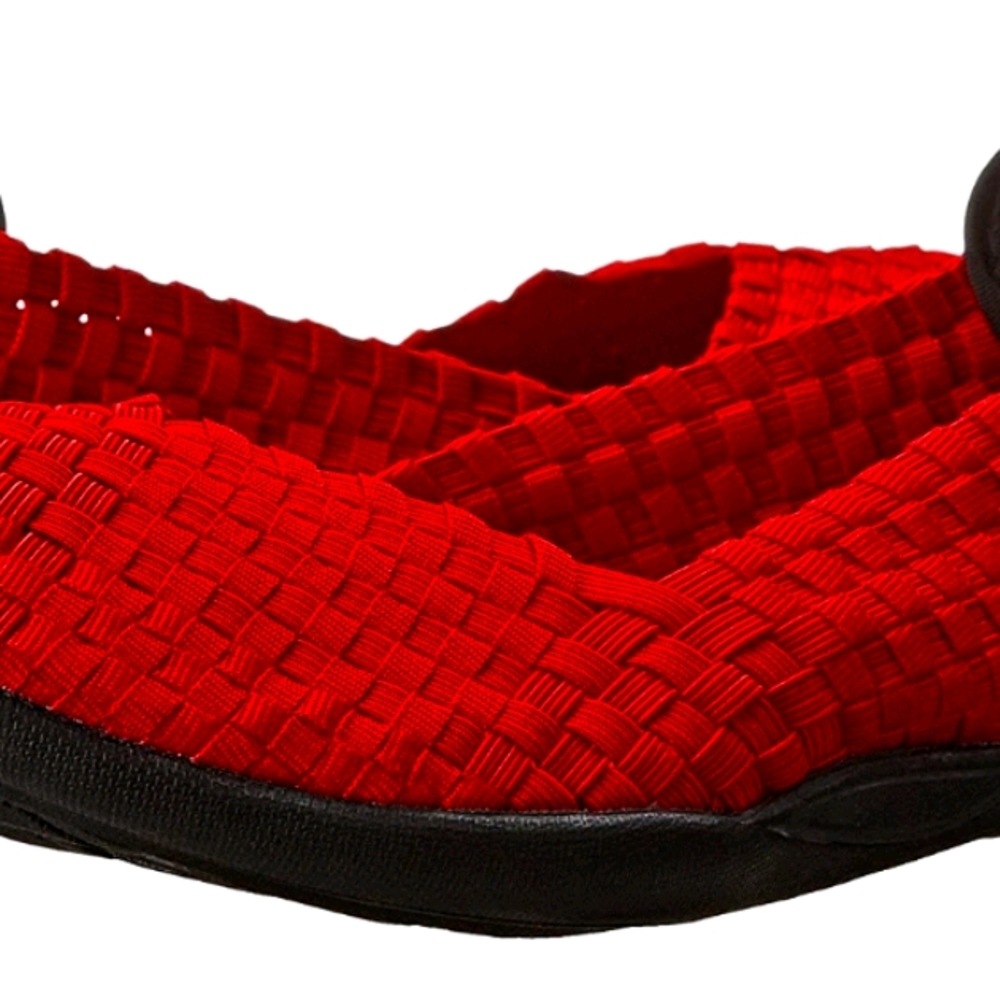 bernie mev. Catwalk Women's Slip on Shoes Red : 36